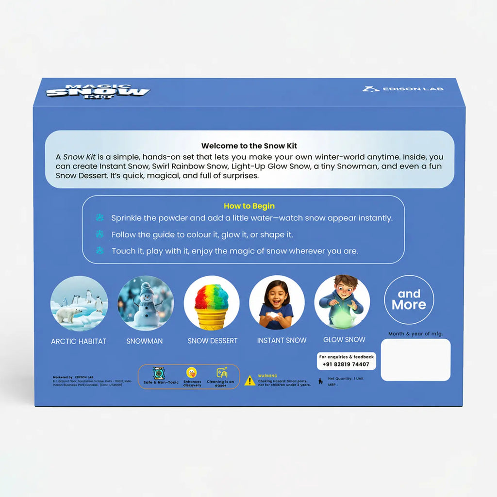 Science Duo Pack-2 : Science Experiments & Magical Snow Fun