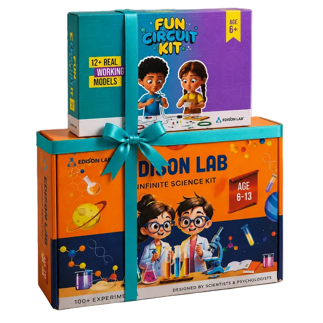 Science Duo Pack-1 : Science Experiments & Electronics Builder