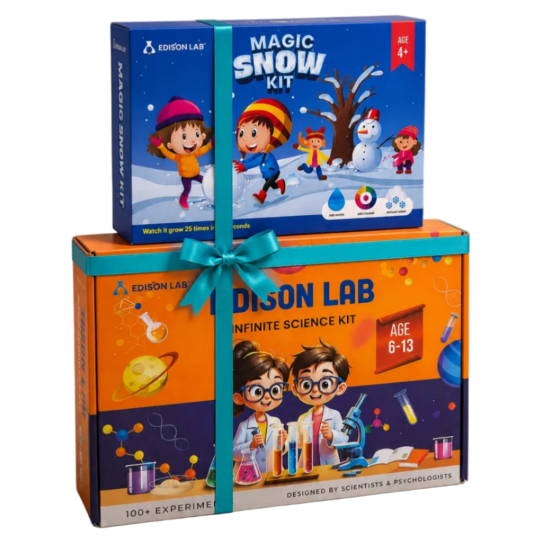 Science Duo Pack-2 : Science Experiments & Magical Snow Fun