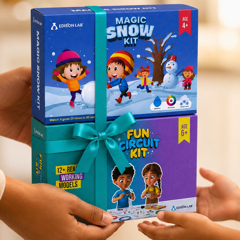 Science Duo Pack-4 : Build Cool Gadgets & Make Instant Snow