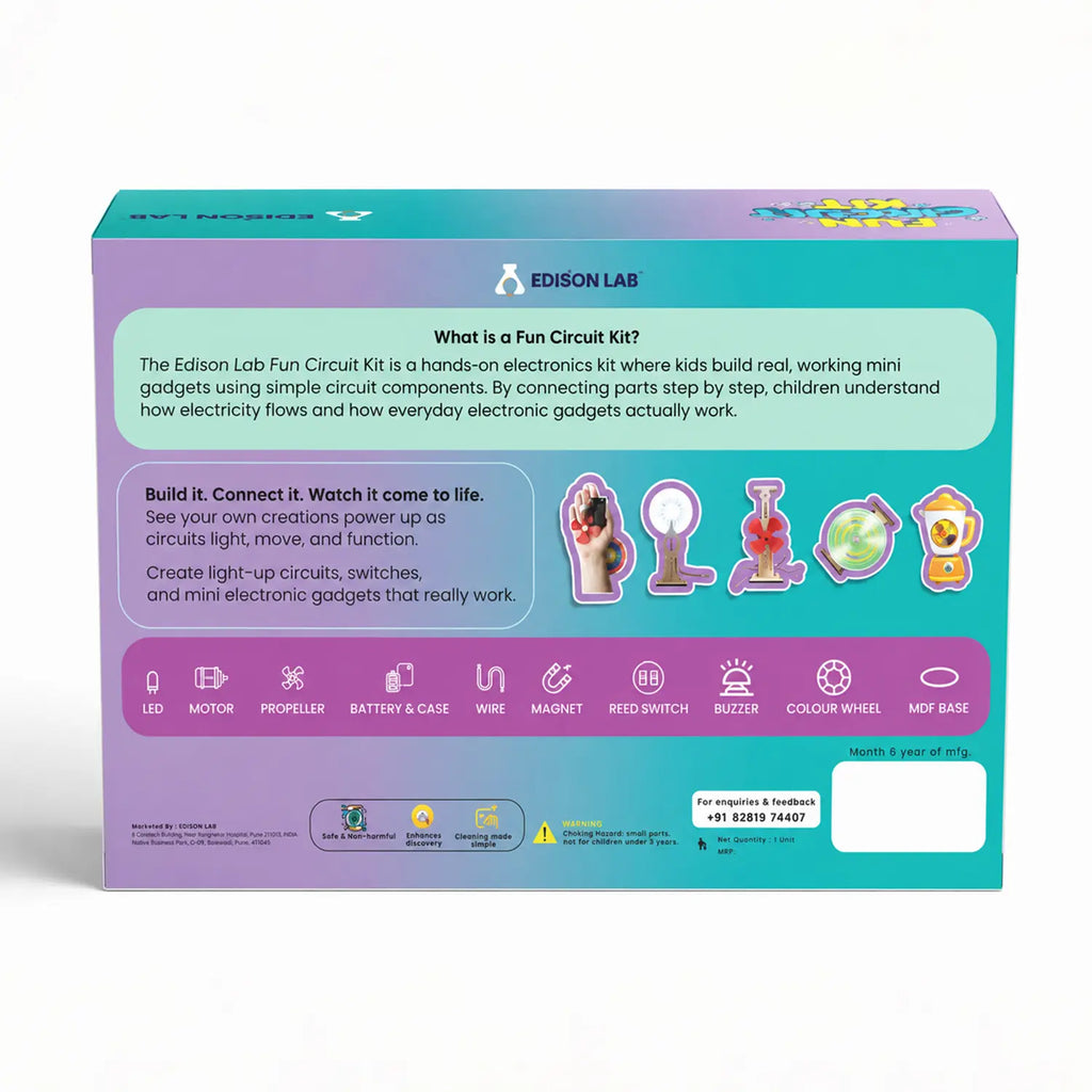 Science Duo Pack-1 : Science Experiments & Electronics Builder